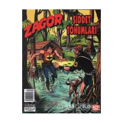 Yeni Zagor Sayı: 52 Şiddet Tohumları - Moreno Burattini - Lal Kitap