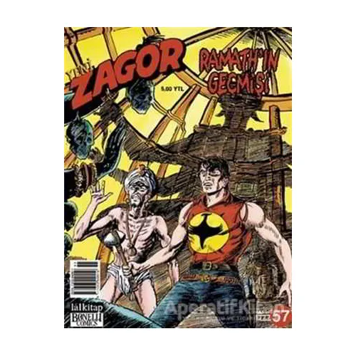 Yeni Zagor Sayı: 57 Ramath’ın Geçmişi - Moreno Burattini - Lal Kitap