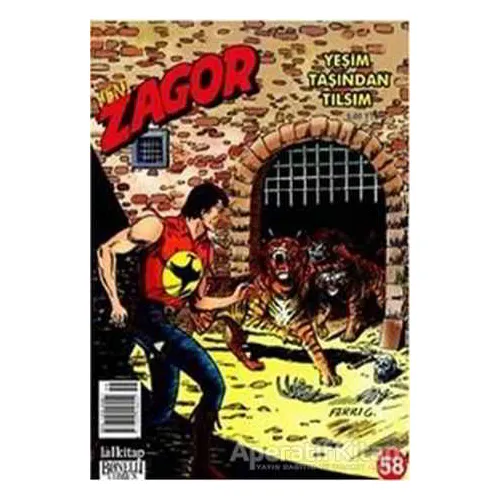 Yeni Zagor Sayı: 58 Yeşim Taşından Tılsım - Moreno Burattini - Lal Kitap