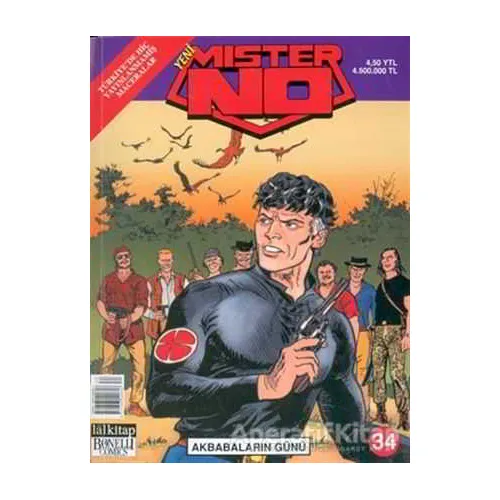 Yeni Mister No Sayı: 34 Akbabaların Günü - Luigi Mignacco - Lal Kitap