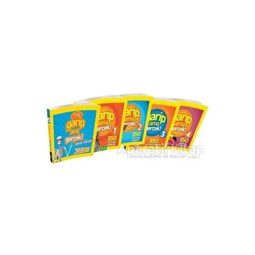 National Geographic Kids - Garip Ama Gerçek Seti (5 kitap) - Kolektif - Beta Yayınevi
