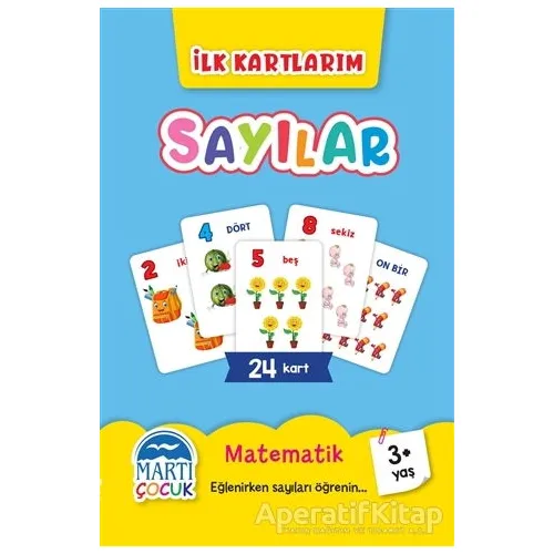 Sayılar - İlk Kartlarım - Kolektif - Martı Çocuk Yayınları