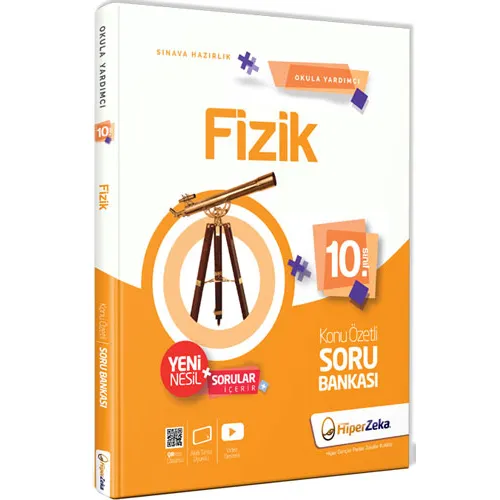 Hiper Zeka 10.Sınıf Fizik Konu Özetli Soru Bankası