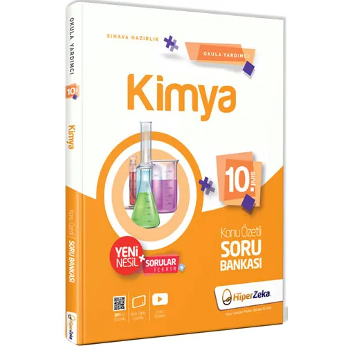 Hiper Zeka 10.Sınıf Kimya Konu Özetli Soru Bankası