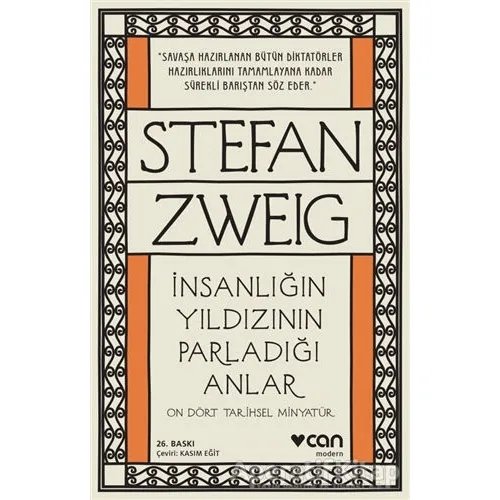 İnsanlığın Yıldızının Parladığı Anlar - Stefan Zweig - Can Yayınları