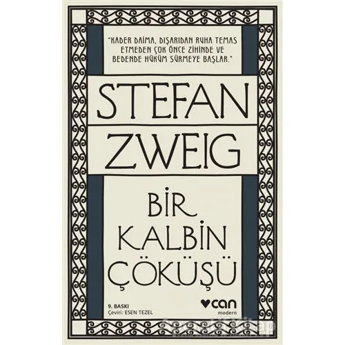 Bir Kalbin Çöküşü - Stefan Zweig - Can Yayınları