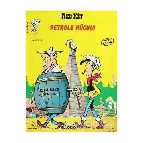 Red Kit Sayı: 20 Petrole Hücum - Goscinny - Yapı Kredi Yayınları