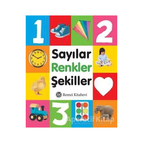 Sayılar Renkler Şekiller - Kolektif - Remzi Kitabevi