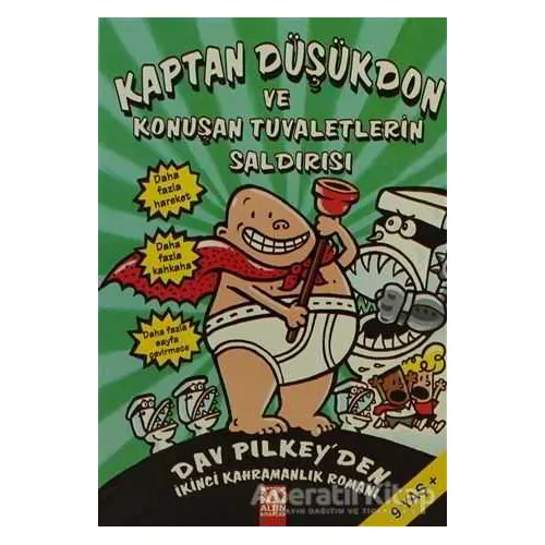 Kaptan Düşükdon 2. Kitap - Dav Pilkey - Altın Kitaplar