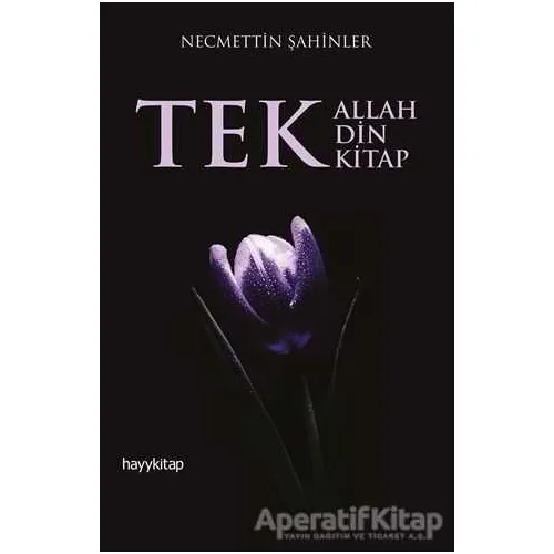Tek Allah, Tek Din, Tek Kitap - Necmettin Şahinler - Hayykitap