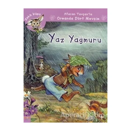 Afacan Tavşanla Ormanda Dört Mevsim / Yaz Yağmuru - Jeanne Hiver - Kaknüs Yayınları