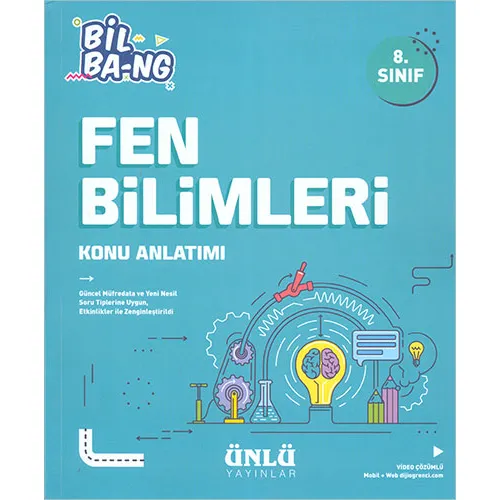 8.Sınıf Fen Bilimleri Konu Anlatımlı Ünlü Yayınları