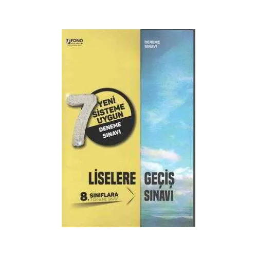 LGS Yeni Sisteme Uygun 7 Deneme Sınavı - Kolektif - Fono Yayınları