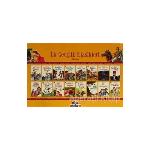 İlk Gençlik Klasikleri (30 Kitap) - Kolektif - Erdem Çocuk