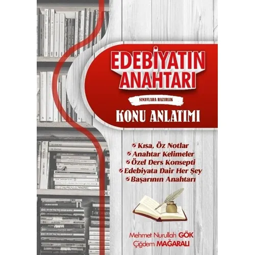 2021 Edebiyatın Anahtarı Edebiyat Sınavlara Hazırlık Konu Anlatımı Mehmet Nurullah Gök