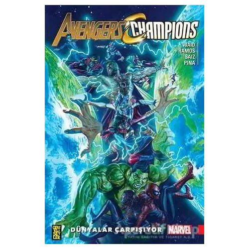 Avengers - Champions: Dünyalar Çarpışıyor - Mark Waid - Gerekli Şeyler Yayıncılık