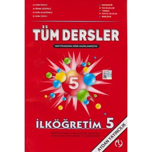 Aydan 5.Sınıf Tüm Dersler Konu Özetli