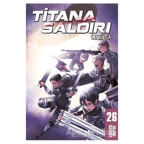 Titana Saldırı 26. Cilt - Hajime İsayama - Gerekli Şeyler Yayıncılık