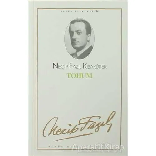 Tohum : 15 - Necip Fazıl Bütün Eserleri - Necip Fazıl Kısakürek - Büyük Doğu Yayınları