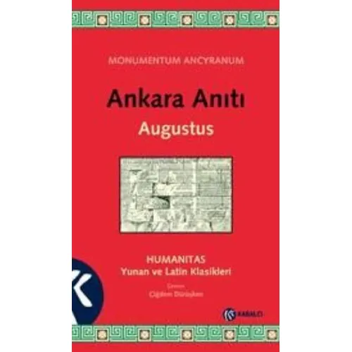 Ankara Anıtı - Augustus - Kabalcı Yayınevi