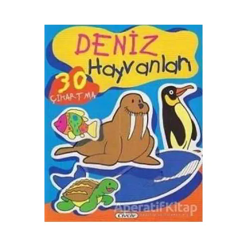 Deniz Hayvanları (30 Çıkartma) - Kolektif - Çiçek Yayıncılık
