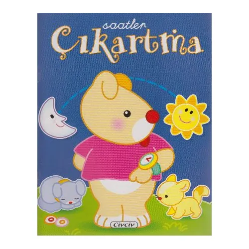 Eğitici Çıkartmalar - Saatler - Kolektif - Çiçek Yayıncılık