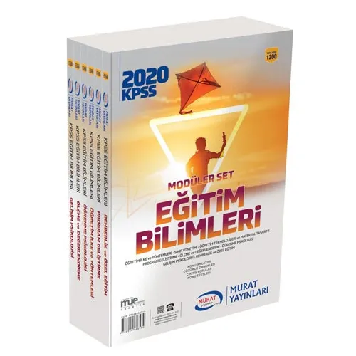 Murat 2020 KPSS Eğitim Bilimleri Konu Anlatımlı Modüler Set