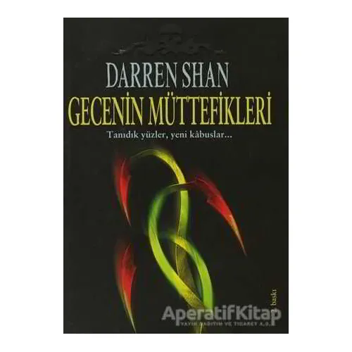 Gecenin Müttefikleri - Darren Shan - Tudem Yayınları