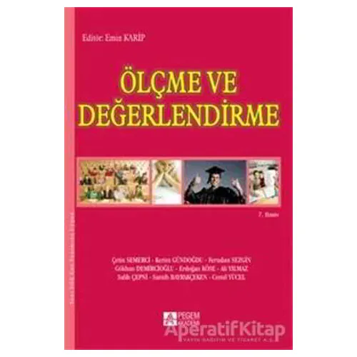Ölçme ve Değerlendirme - Salih Çepni - Pegem Akademi Yayıncılık
