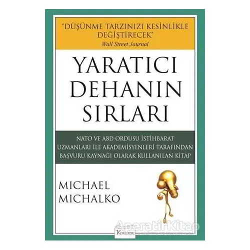 Yaratıcı Dehanın Sırları - Michael Michalko - Koridor Yayıncılık