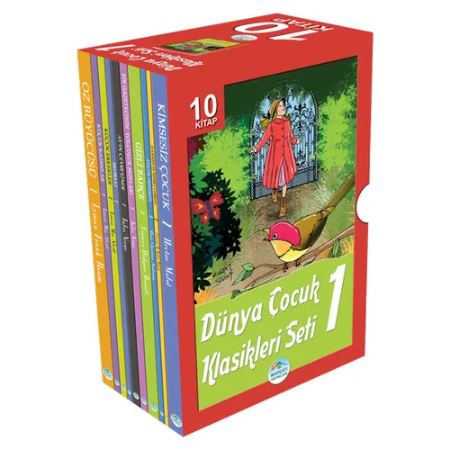 Dünya Çocuk Klasikleri 10 Kitap Seti -1 Maviçatı Yayınları