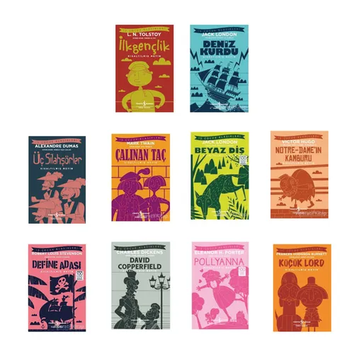 Çocuk Klasikleri 10 Kitap Set-3 İş Bankası Yayınları