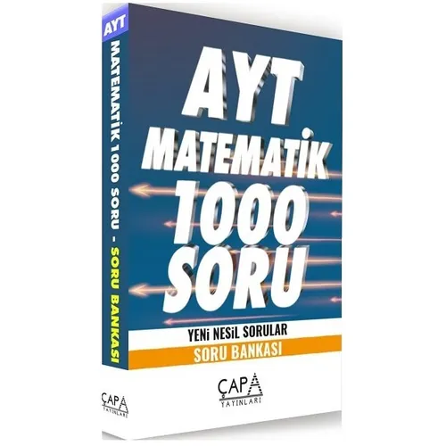 AYT Matematik Soru Bankası 1000 Soru (Kampanyalı) Çapa