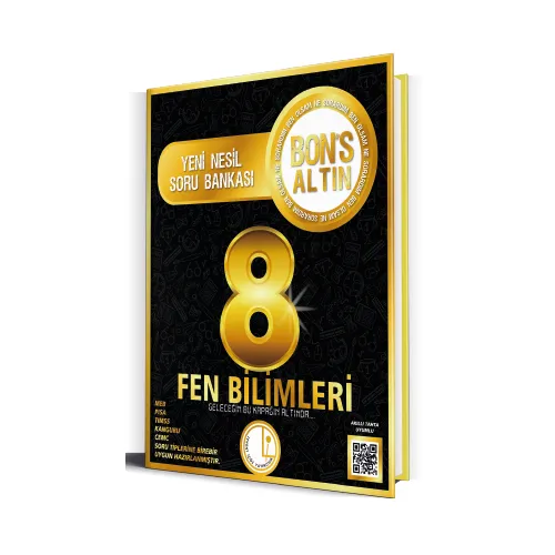 Levent İçöz 2021 8. Sınıf Fen Bilimleri Bons Altın Soru Bankası