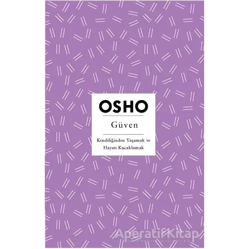 Güven - Osho (Bhagwan Shree Rajneesh) - Butik Yayınları