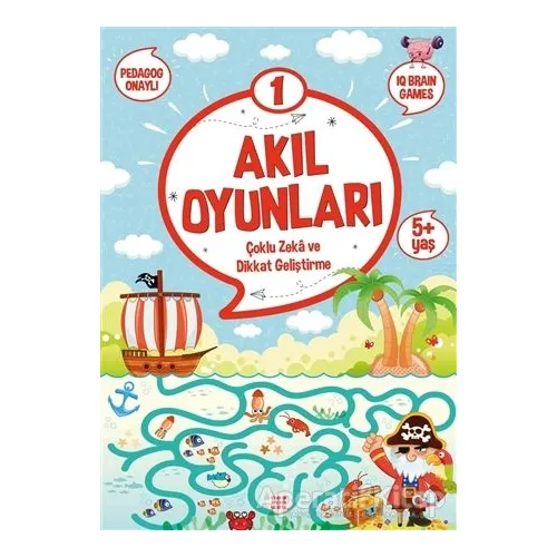 Akıl Oyunları 1 (5+ Yaş) - Kolektif - Dokuz Çocuk