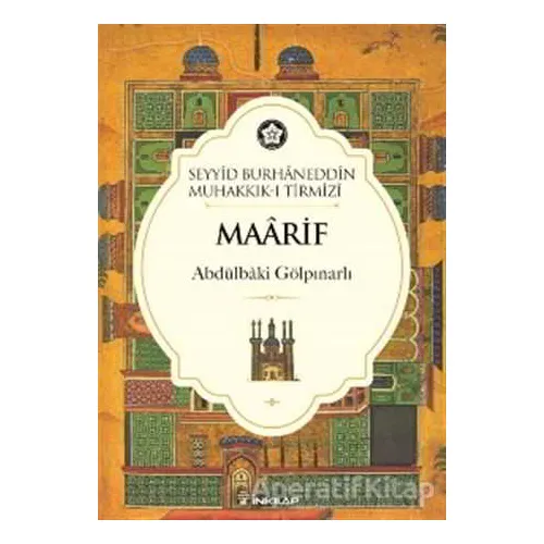 Maarif - Abdülbaki Gölpınarlı - İnkılap Kitabevi