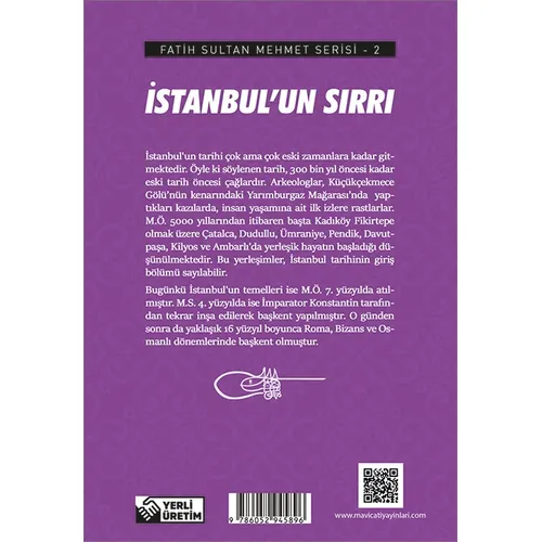 İstanbul’un Sırrı - Fatih Sultan Mehmet Serisi - Maviçatı Yayınları