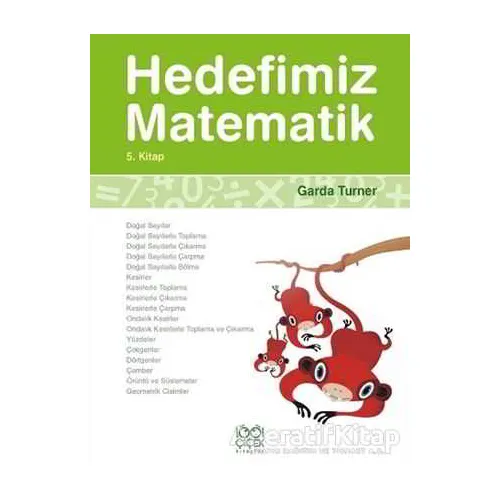Hedefimiz Matematik 5. Kitap - Garda Turner - 1001 Çiçek Kitaplar