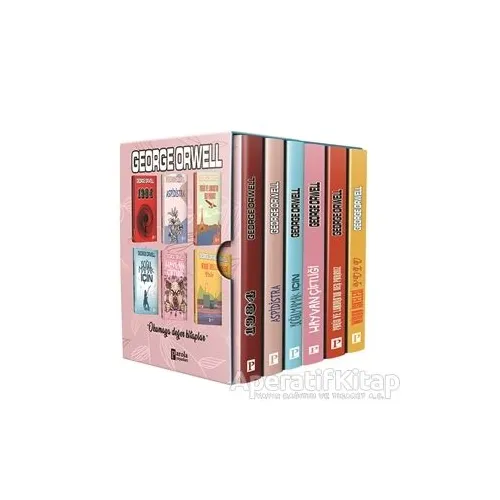 George Orwell Kitapları Seti (6 Kitap Takım) - George Orwell - Parola Yayınları
