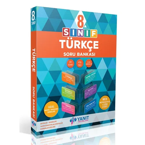 8.Sınıf Türkçe Soru Bankası Yanıt Yayınları