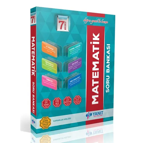 7.Sınıf Matematik Soru Bankası Yanıt Yayınları