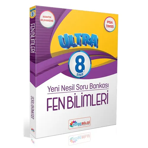 8.Sınıf Fen Bilimleri Ultra Soru Bankası KöşeBilgi Yayınları