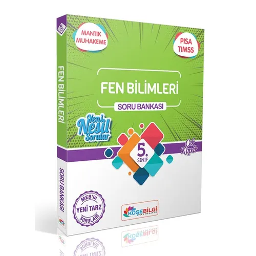 5.Sınıf Fen Bilimleri Soru Bankası KöşeBilgi Yayınları