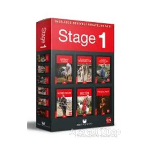 İngilizce Hikaye Seti Stage 1 (6 Kitap Takım) - Kolektif - MK Publications