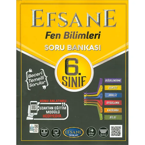Efsane 2021 6. Sınıf Fen Bilimleri Soru Bankası