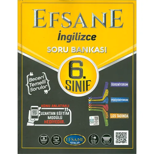 Efsane 2021 6.Sınıf İngilizce Soru Bankası