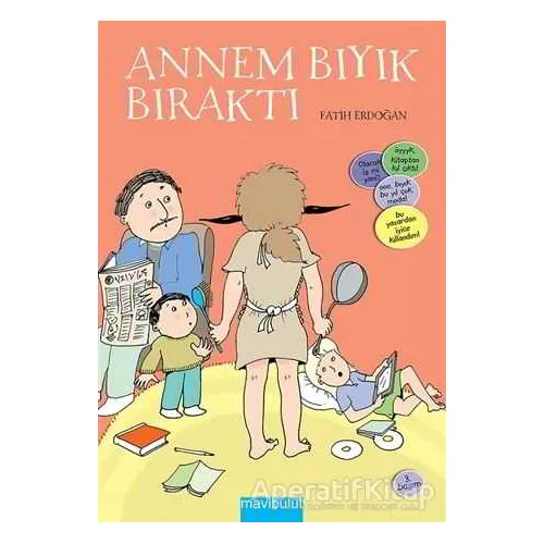 Annem Bıyık Bıraktı - Fatih Erdoğan - Mavibulut Yayınları