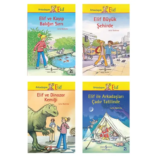 Arkadaşım Elif Set 4 Kitap - Julia Boehme - İş Bankası Kültür Yayınları