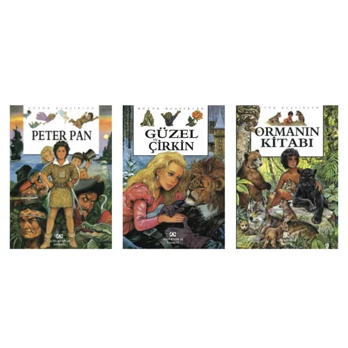 Büyük Klasikler Ciltli Set 3 Kitap - Altın Kitaplar